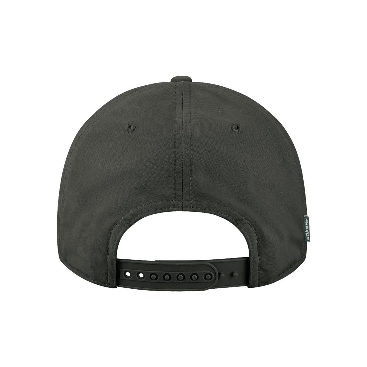 The Caddy Rope Adjustable Cap — Black (Back)