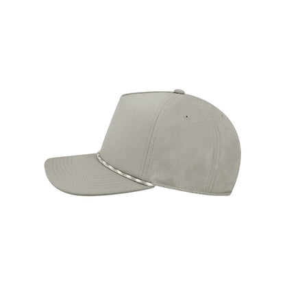 The Caddy Rope Adjustable Cap — Grey (Left)