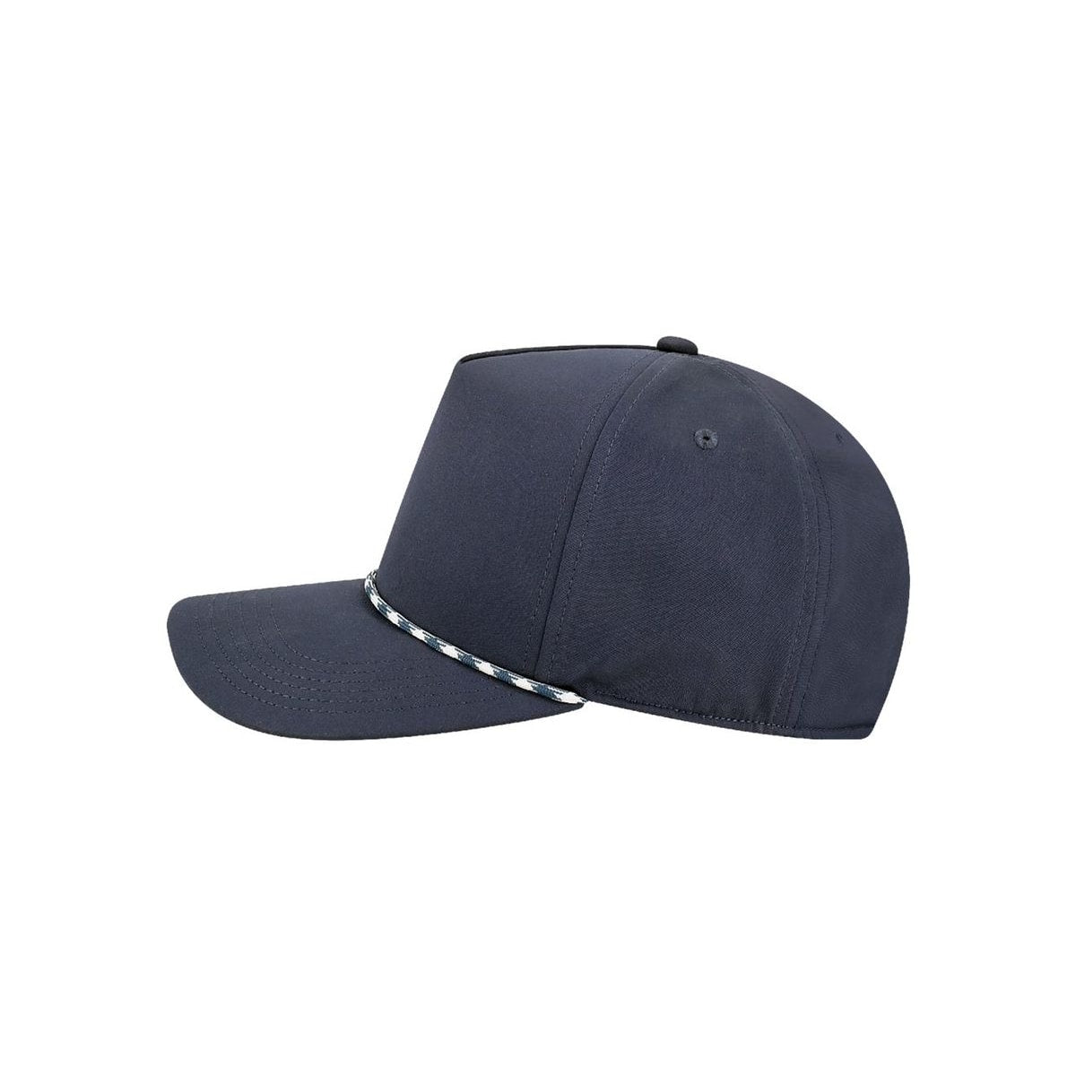 The Caddy Rope Adjustable Cap — Navy (Left)