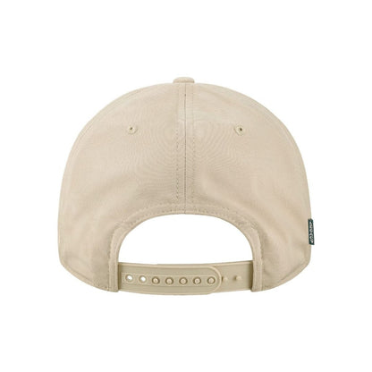 The Caddy Rope Adjustable Cap — Stone (Back)