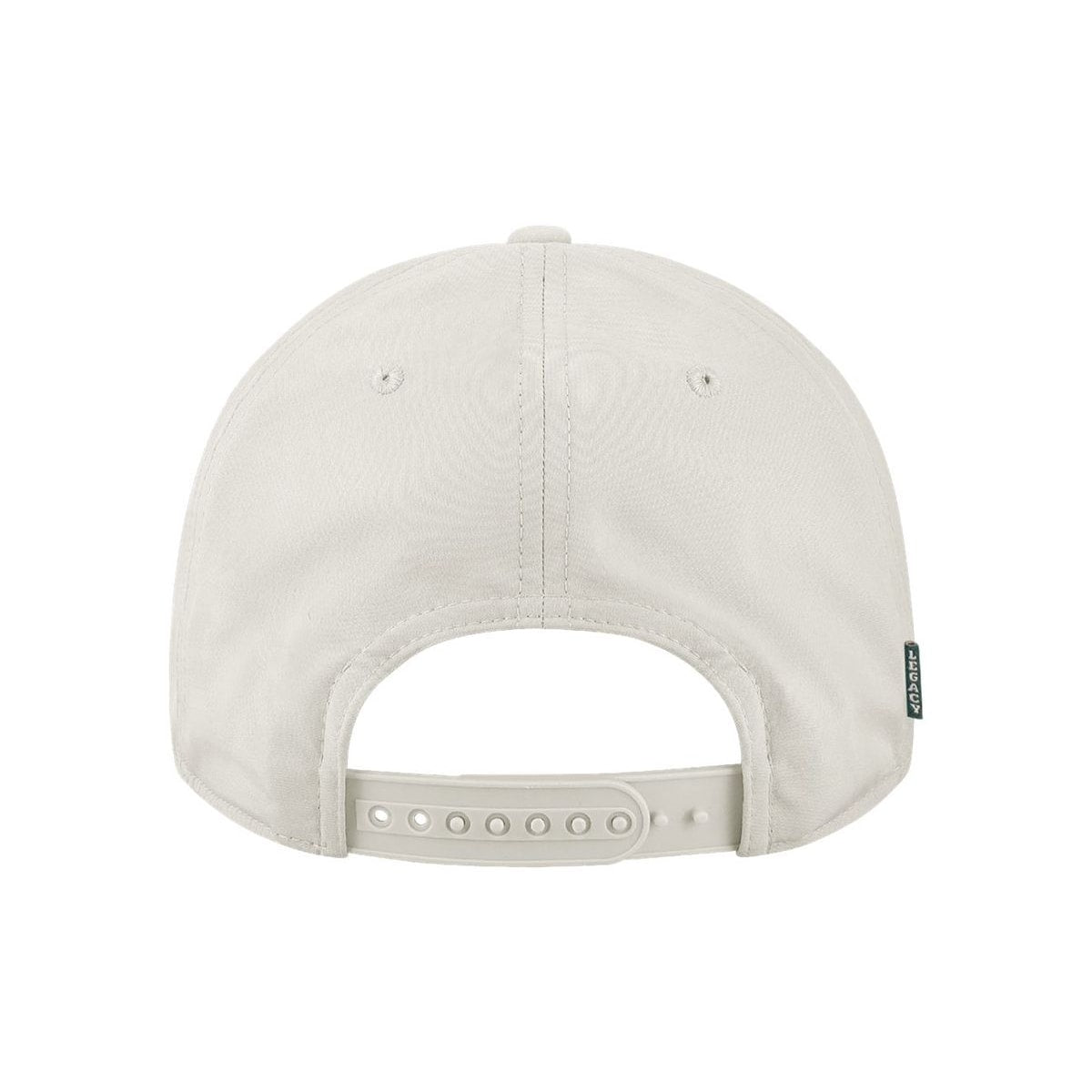 The Caddy Rope Adjustable Cap — White (Back)