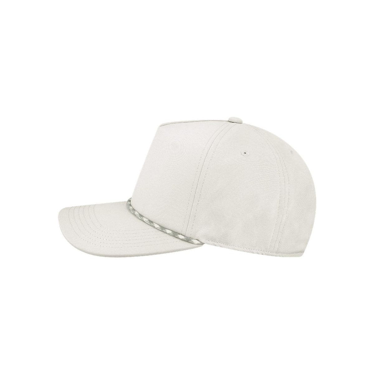 The Caddy Rope Adjustable Cap — White (Left)