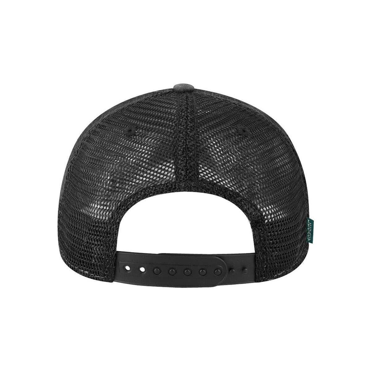 Old Favorite Trucker Cap — Black/ Black (Back)