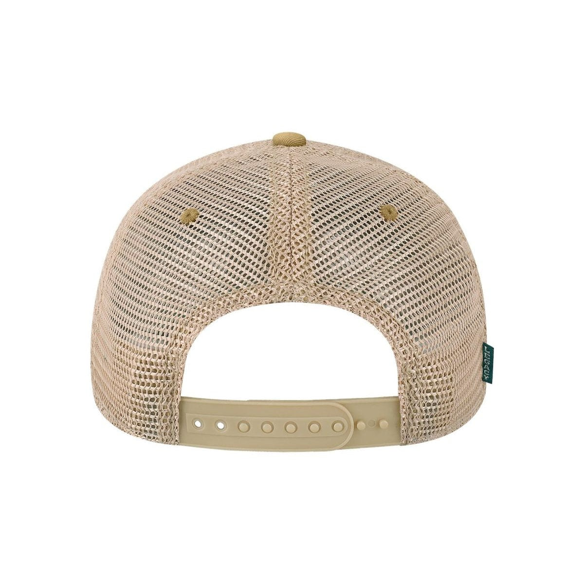 Old Favorite Trucker Cap — Khaki/ Khaki (Back)