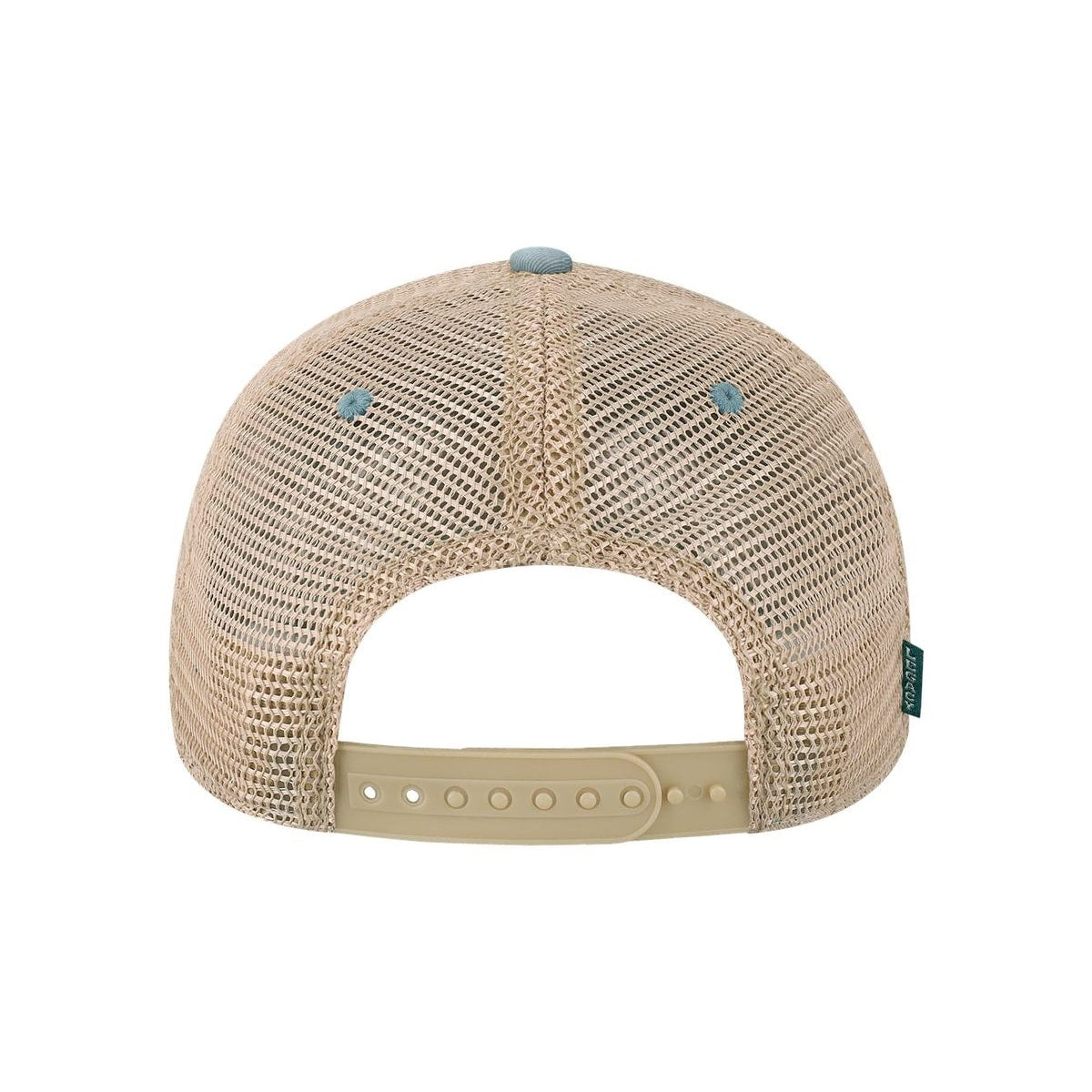 Old Favorite Trucker Cap — Light Blue/ Khaki (Back)