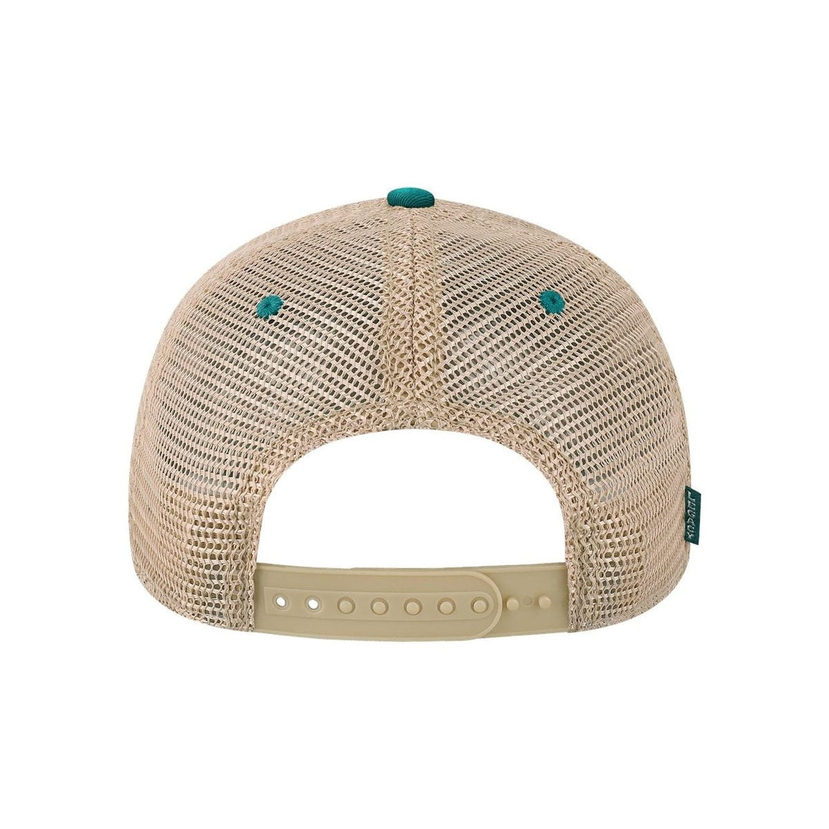 Old Favorite Trucker Cap — Marine Blue/ Khaki (Back)