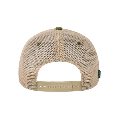 Old Favorite Trucker Cap — Olive/ Khaki (Back)