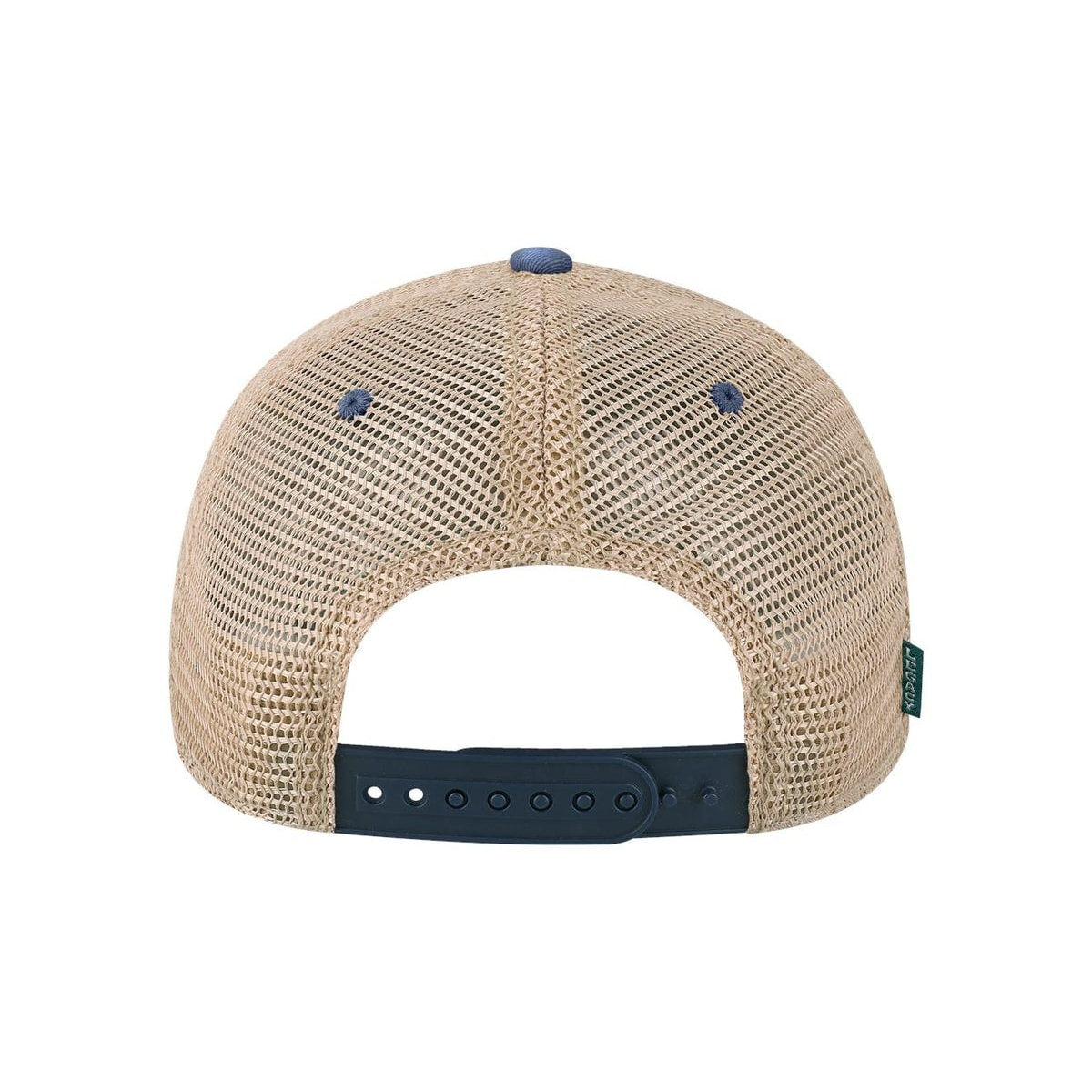 Old Favorite Trucker Cap — Royal/ Khaki (Back)