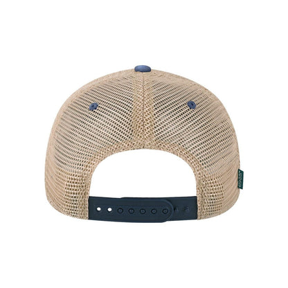 Old Favorite Trucker Cap — Royal/ Khaki (Back)