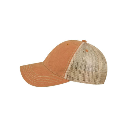 Old Favorite Trucker Cap — Texas Orange (Left)