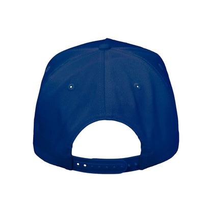 Five-Panel Twill Cap — Royal Blue (Back)