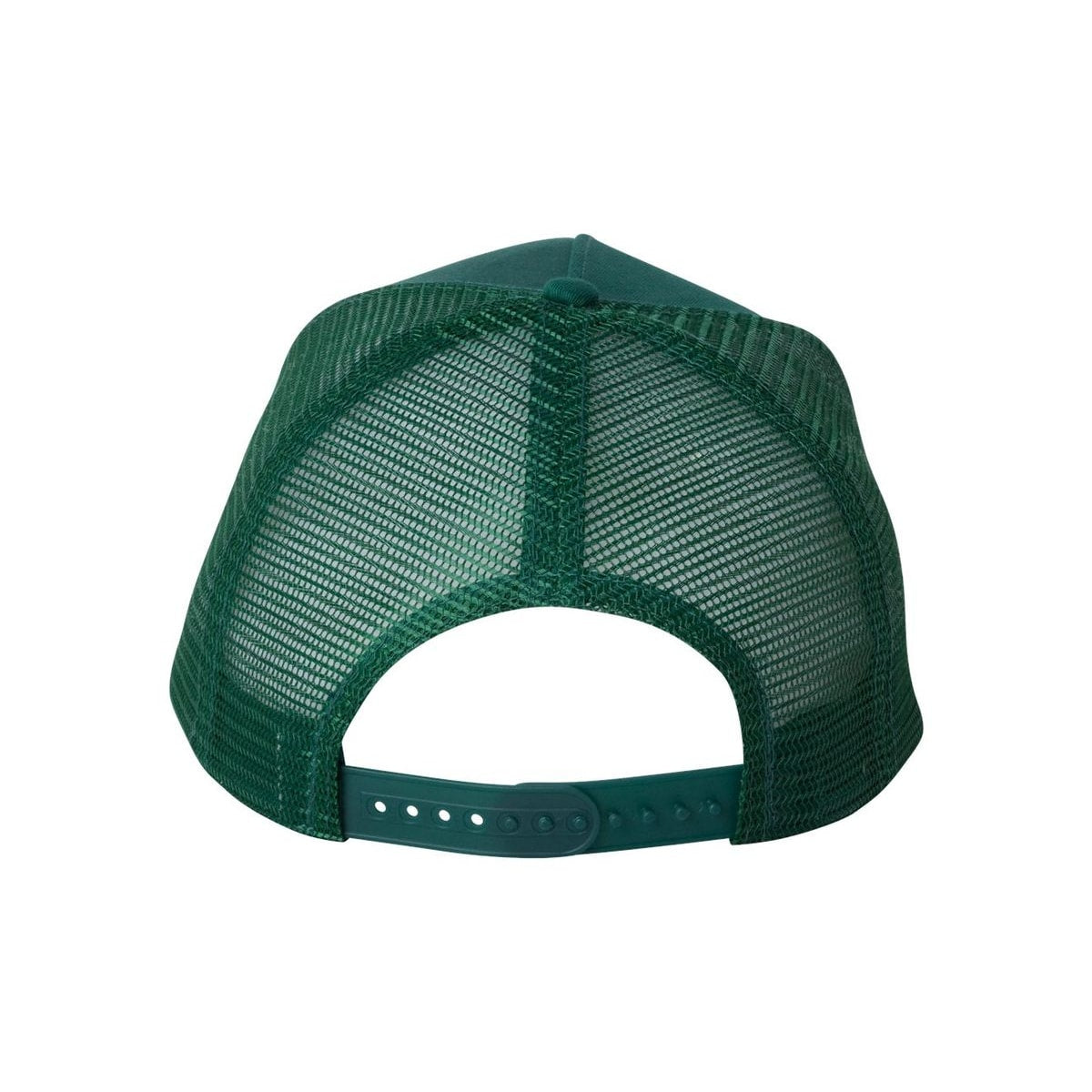 Five-Panel Trucker Cap — Forest (Back)