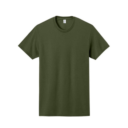 jerzees-dri-power-50-50-cotton-poly-t-shirt-29m — Military Green