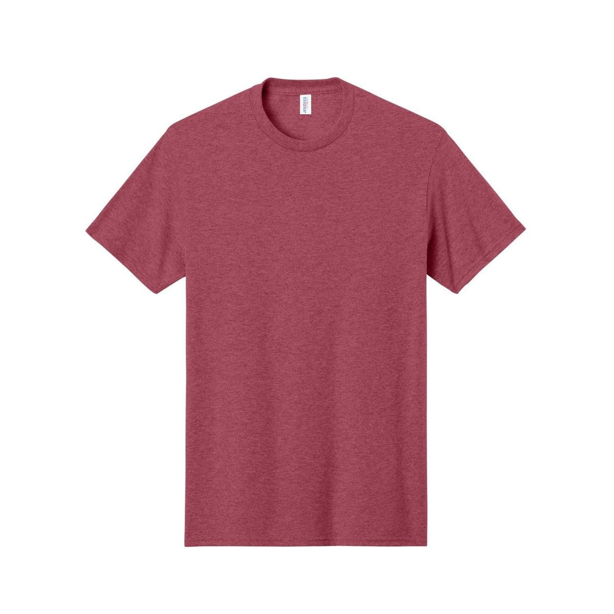 jerzees-dri-power-50-50-cotton-poly-t-shirt-29m — Vintage Heather Red