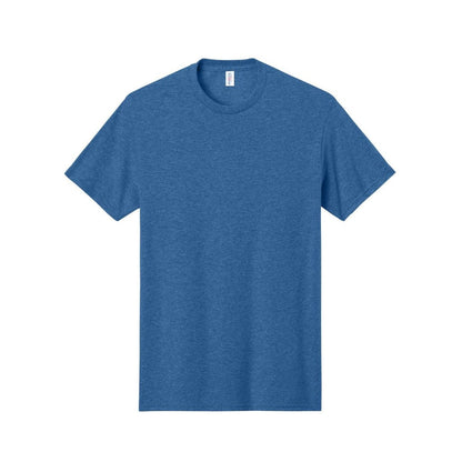 jerzees-dri-power-50-50-cotton-poly-t-shirt-29m — Retro Heather Royal
