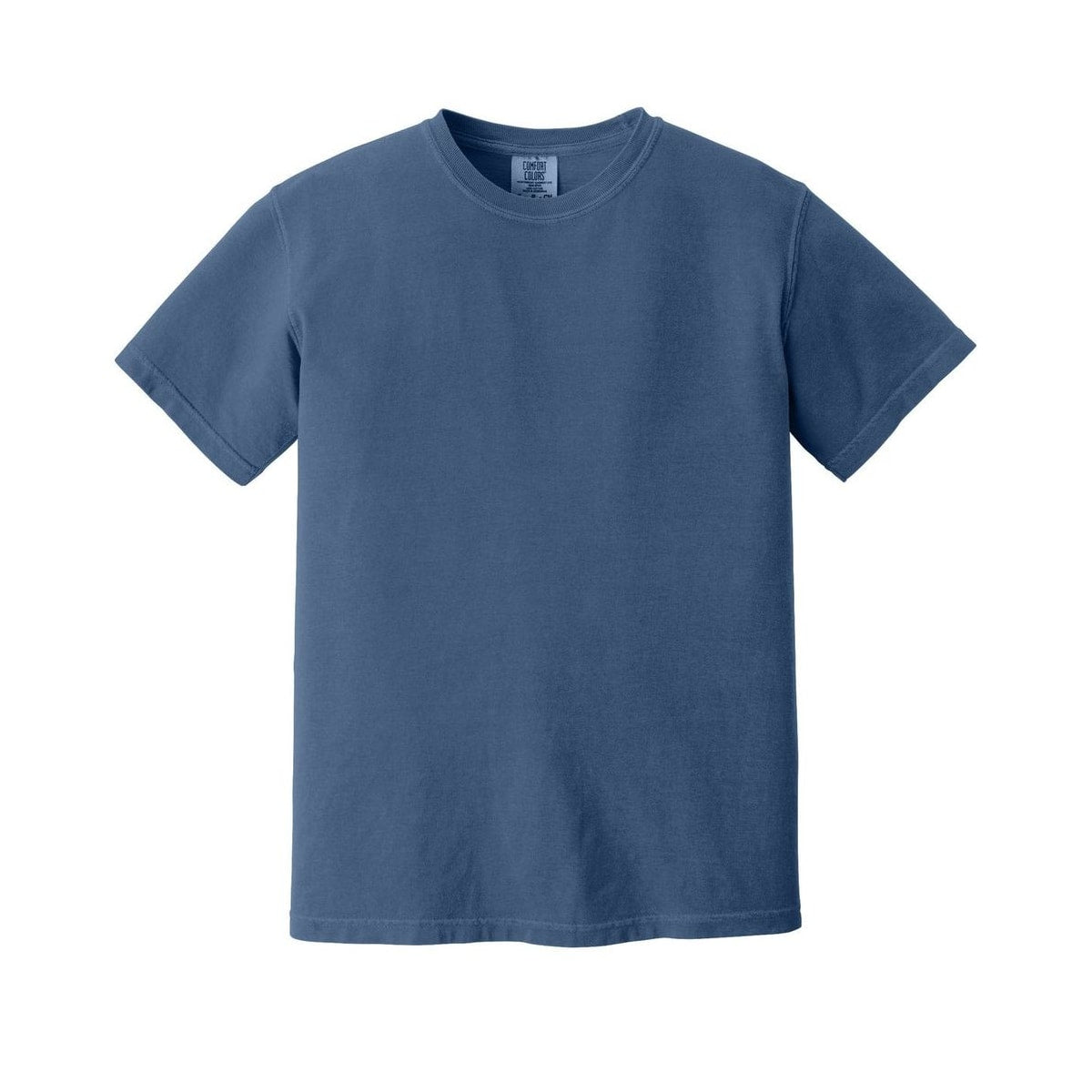 comfort-colors-heavyweight-ring-spun-tee-1717 — China Blue