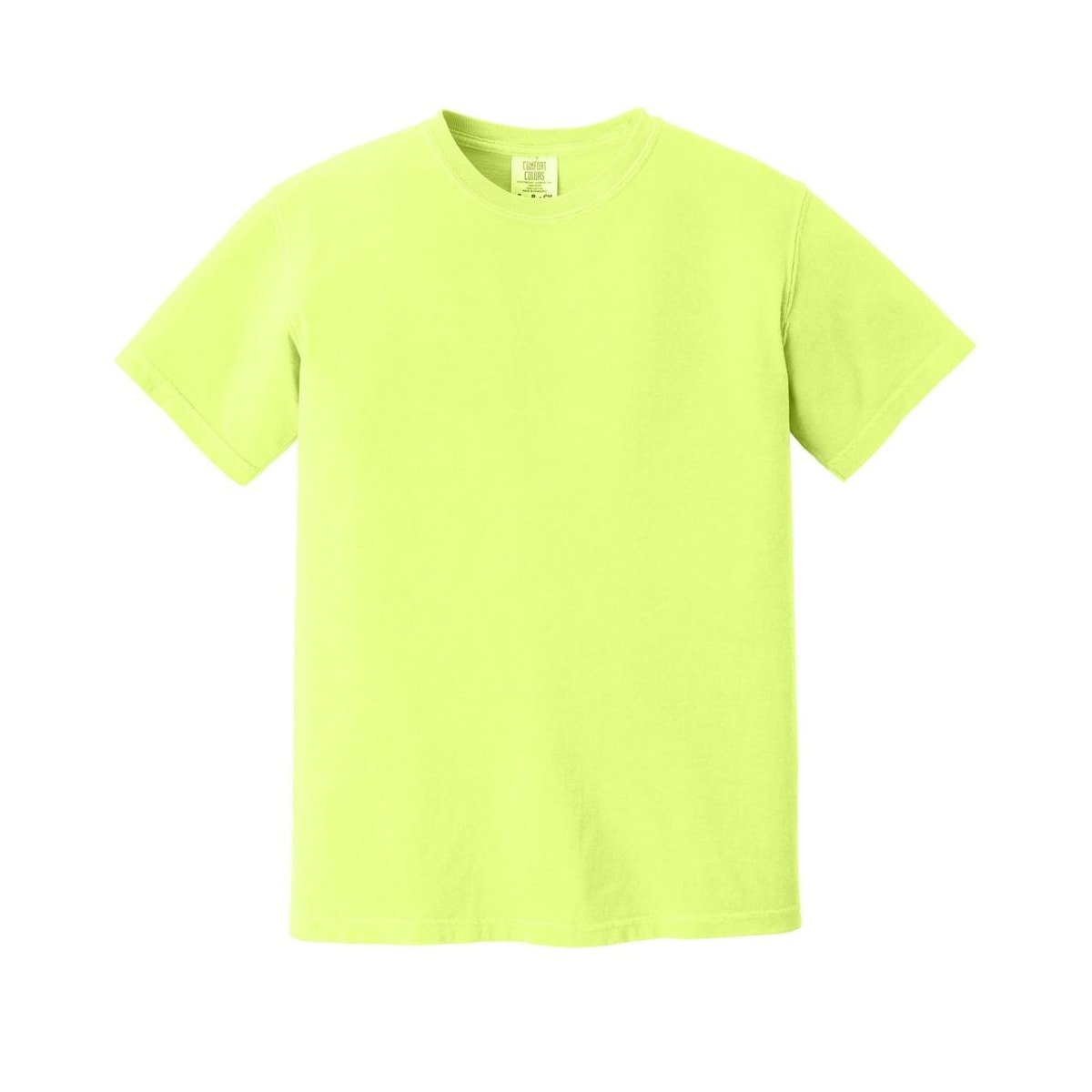 comfort-colors-heavyweight-ring-spun-tee-1717 — Neon Lemon