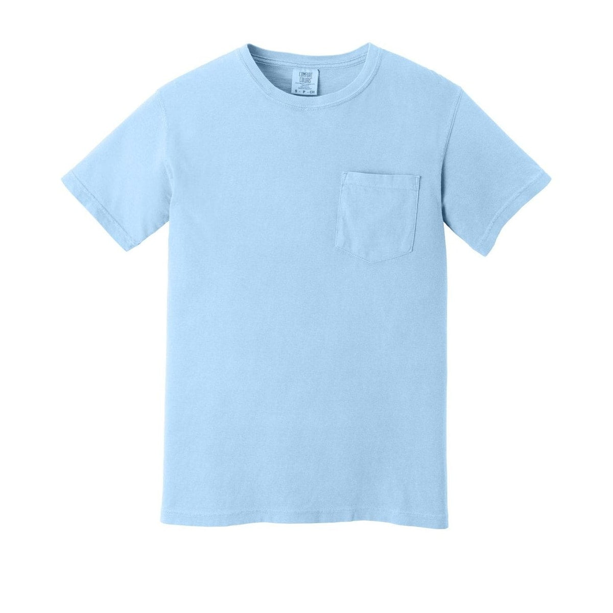 comfort-colors-heavyweight-ring-spun-pocket-tee-6030 — Hydrangea