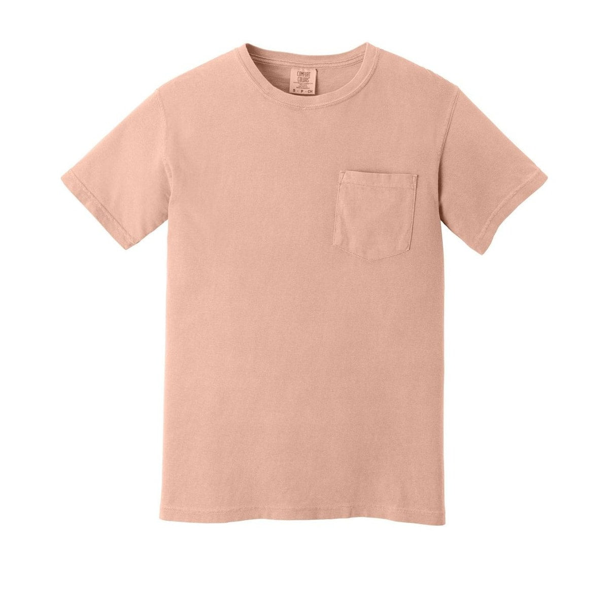 comfort-colors-heavyweight-ring-spun-pocket-tee-6030 — Peachy