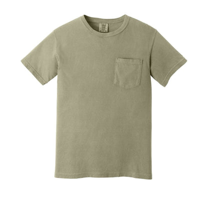 comfort-colors-heavyweight-ring-spun-pocket-tee-6030 — Khaki