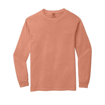 comfort-colors-heavyweight-ring-spun-long-sleeve-tee-6014 — Terracota