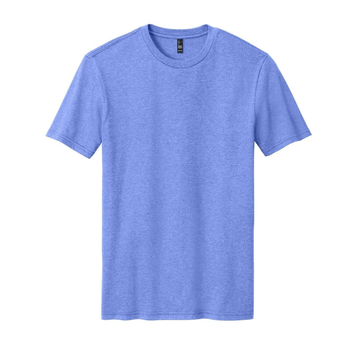 district-perfect-blend-cvc-tee-dm108 — Electric Purple Heather